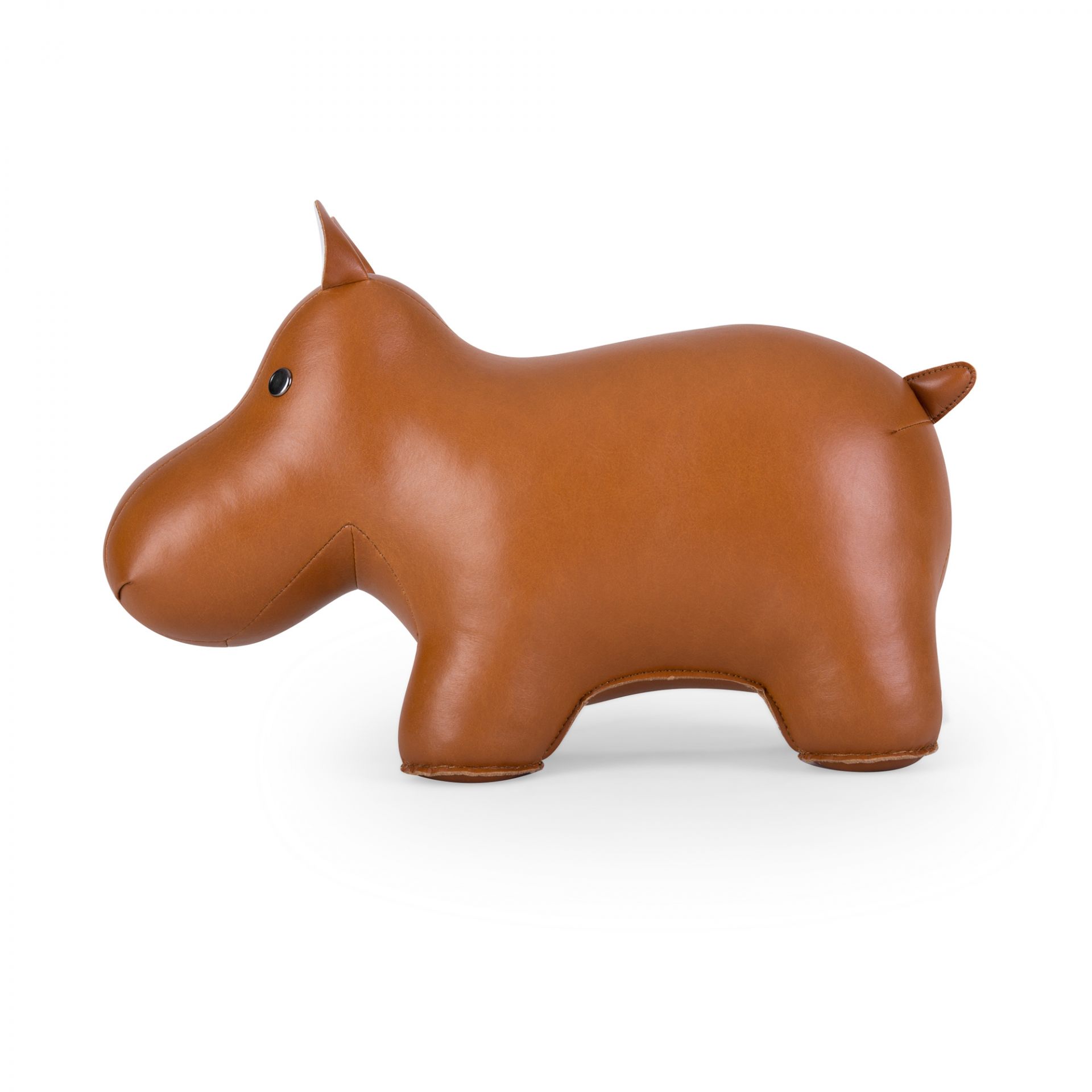 Doorstop Classic Hippo Tan/White Züny | ZUENY ZCDV0023 1001